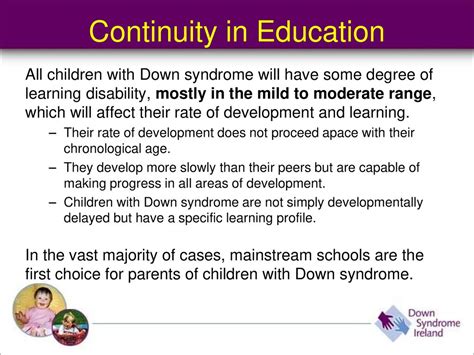 Why are the vast majority of people with Down syndrome。